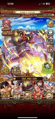 One Piece treasure Cruise high End Account Global ios 327/344 Sugos