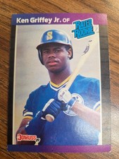 Ken Griffey Jr 1989 Donruss card # 33
