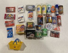 Zuru Mini Brands Lot Of 28 Pcs Mixed Food Condiments Drinks Desserts Hygiene