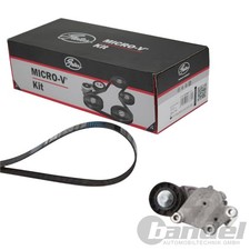 GATES Micro-V Kit KEILRIPPENRIEMEN-SATZ passend für CITROËN C2 C3 C4 FORD C-MAX