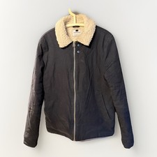  TOPMAN jacket men's size M denim jacket fur denim jacket pilot jacket winter jacket