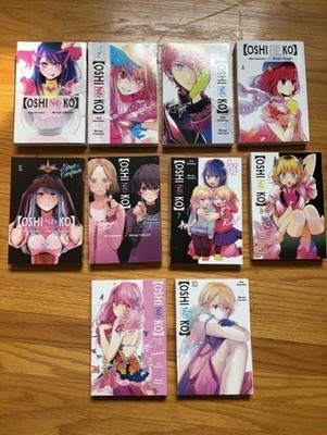 Oshi no Ko Vol. 1-10 Manga Set English Aka Akasaka Yen Press