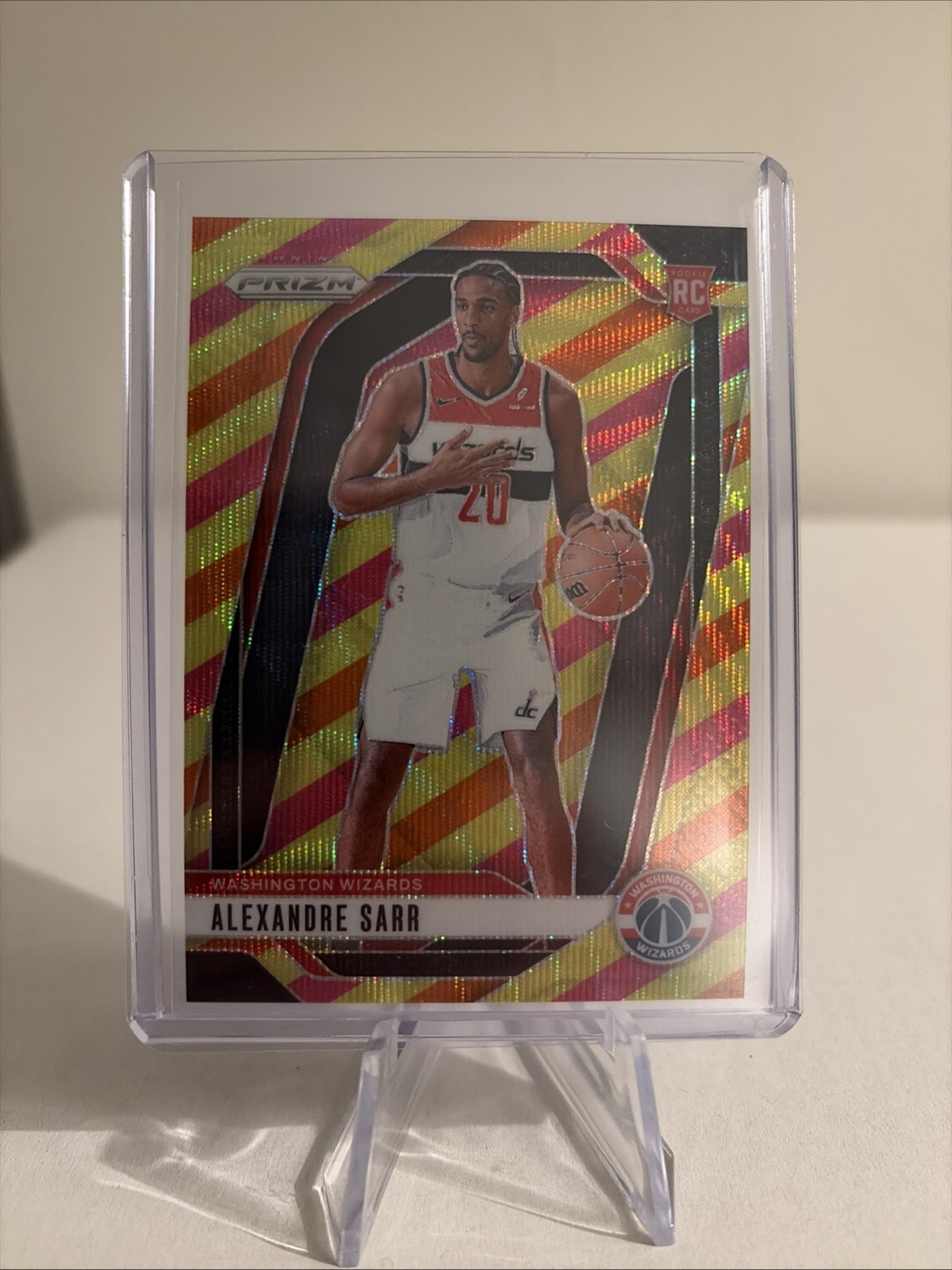 2024-25 Panini Prizm Prizms Multi Wave #264 Alexandre Sarr RC Rookie 76/88