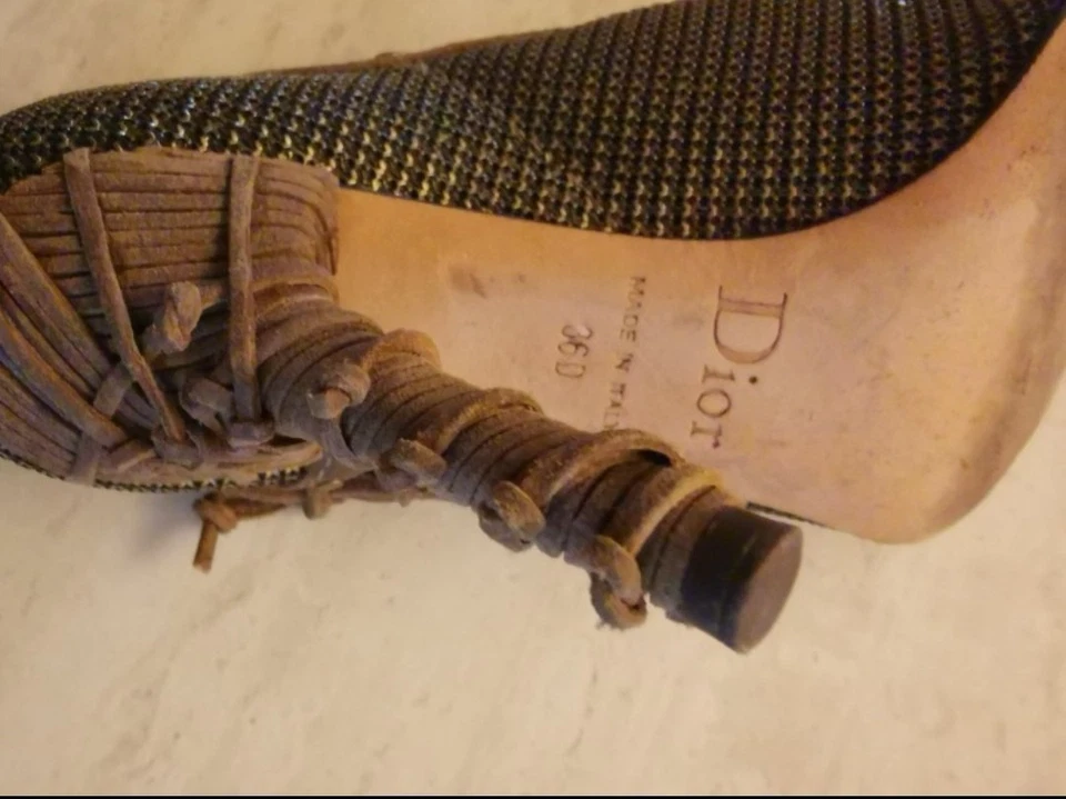 Dior open toe heels - Image 4 of 4