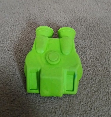 Centurions Max Ray Figure 1989 Green Gun Backpack Jet pack Eraser Cannon 