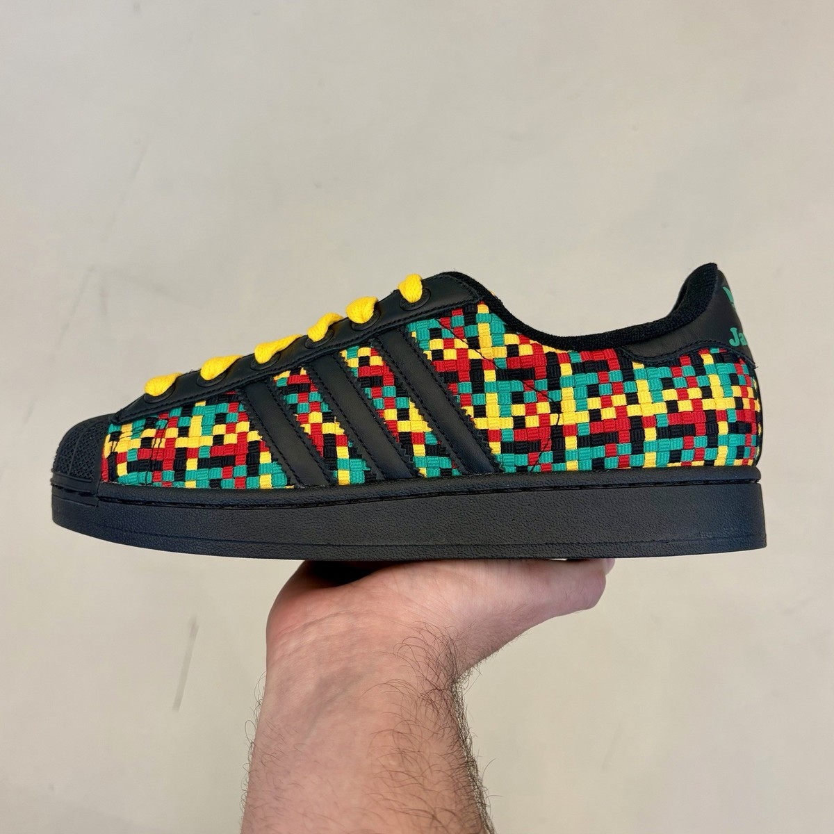 adidas gazelle silver green womens Adidas Jamaica Originals Trefoil Jersey Soccer IW1991 Yellow  Stefans  Soccer