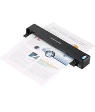 Scan Snap IX100 Wireless Mobile Scanner for Mac Or PC, Black Portable, WiFi, USB