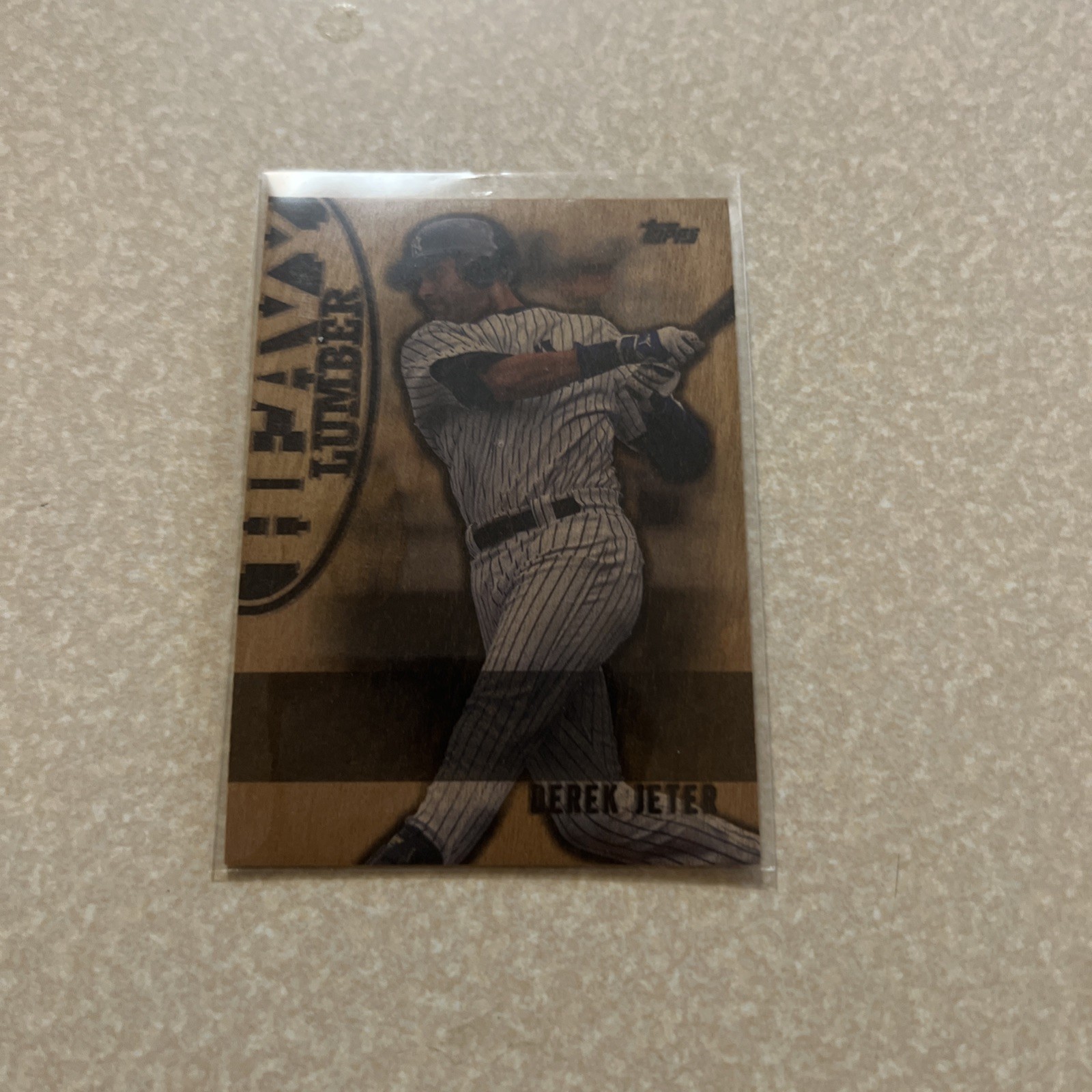 2024 Topps Update Series - Heavy Lumber Derek Jeter #HL-45 (Case Hit) Mint!