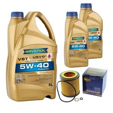 Inspektionspaket 7L RAVENOL 5W-40 f�r BMW F31 320i 328i E91 325i 335i 325xi F23