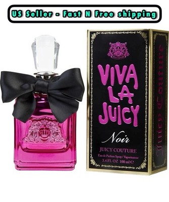 Viva La Juicy Noir by Juicy Couture 3.4 oz EDP Perfume for Women New In Box