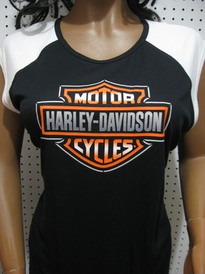 2XL nwt Woman's Harley Davidson Chrome Evo Sleeveless Shirt 96539-25VW