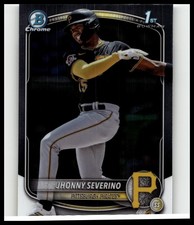 2025 1st Bowman Chrome Jhonny Severino #BCP-233 Pirates