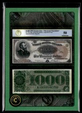 2025 Cardsmiths Currency Rainbow Holo #105 1890 $1000 Grand Watermelon Note