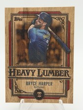 2025 Topps Series 1 Heavy Lumber Bryce Harper #HL-5 Phillies