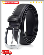 Men  s belts,Full Grain Genuine Leather Casual Dress Jeans Belts for Men