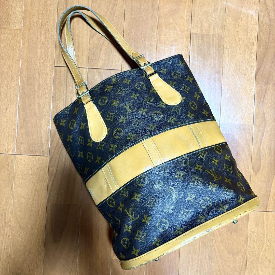LOUIS VUITTON Monogram Brown Tote Bag LV PC2T3C-image