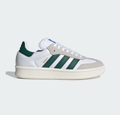 Genuine Adidas Originals Samba XLG   (US Men's Size 10) White / Green