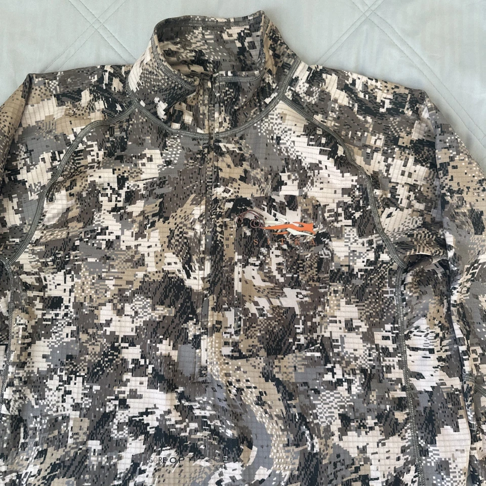 SITKA Gear Men's Core Midweight Zip-t Hunting Shirt X-Large Elevated II - Image 2 of 4