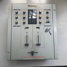 Technics SH-EX1200 Silver DJ Mixer 2-Channel DMC Championship Tested Working