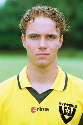 Nick Hoekstra during the team presentation of VVV Venlo in july 20- Old Photo