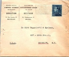 GOLDPATH: Belgium cover 1937 to USA CV927_P26