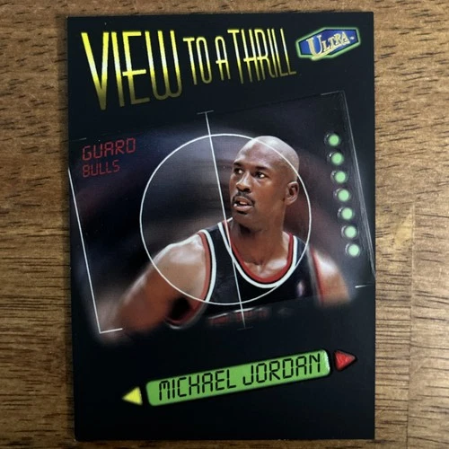 1997-98 Fleer Ultra Michael Jordan View to a Thrill #1 VT Bulls