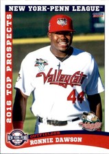 2016 New York-Penn League Top Prospects Choice #21 Ronnie Dawson Grove City Ohio