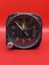 Vintage Kollsman Pressure Altimeter Aircraft Gauge - Training model only