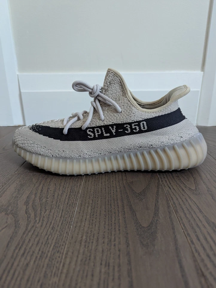 Talla 11.5 - Adidas Yeezy 350 v2 Pizarra - ¡ENVÍO RÁPIDO! Foto 3 de 4