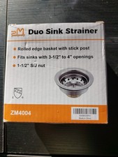 Zm4004 Duo Sink Strainer