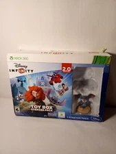 MICROSOFT XBOX 360 Disney STITCH BRAVE MERIDA Infinity Toy Box Starter PACK