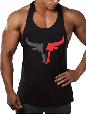 Brahma Bull Weste Fitnessstudio Motivation Training Training MMA Boxen Bodybuilding Tank Bg