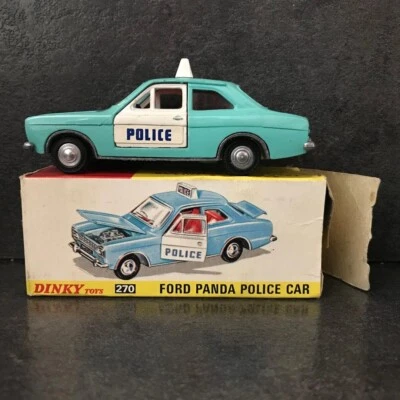 Dinky Toys GB. Ford Escort Panda Police Car. Ref. 270. AAA. Boîte AAB - Photo 1/4