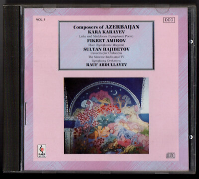 COMPOSERS OF AZERBAIJAN VOL.1 , KARA KARAYEV, FIKRET AMIROV, SULTAN HAJIBEYOV CD