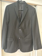 Lauren Ralph Lauren Youth Teen Solid Black Blazer Sport Coat Suit Jacket Size 18