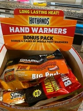 HotHands/Grabber Hand Warmers [~40] + Toe Warmers [~8]