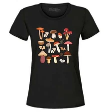 Mushroom Fungi Mycology Cottagecore Women's T-Shirt Cottage Shirts
