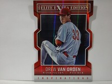 2014 Panini Elite Extra Edition Inspirations Die-Cut /200 Drew Van Orden #32