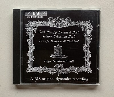 C.P.E Bach - Pieces For Fortepiano & Clavichord CD
