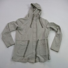 North Face Jacket Womens XS Long Sleeve Button Front Hooded Pockets