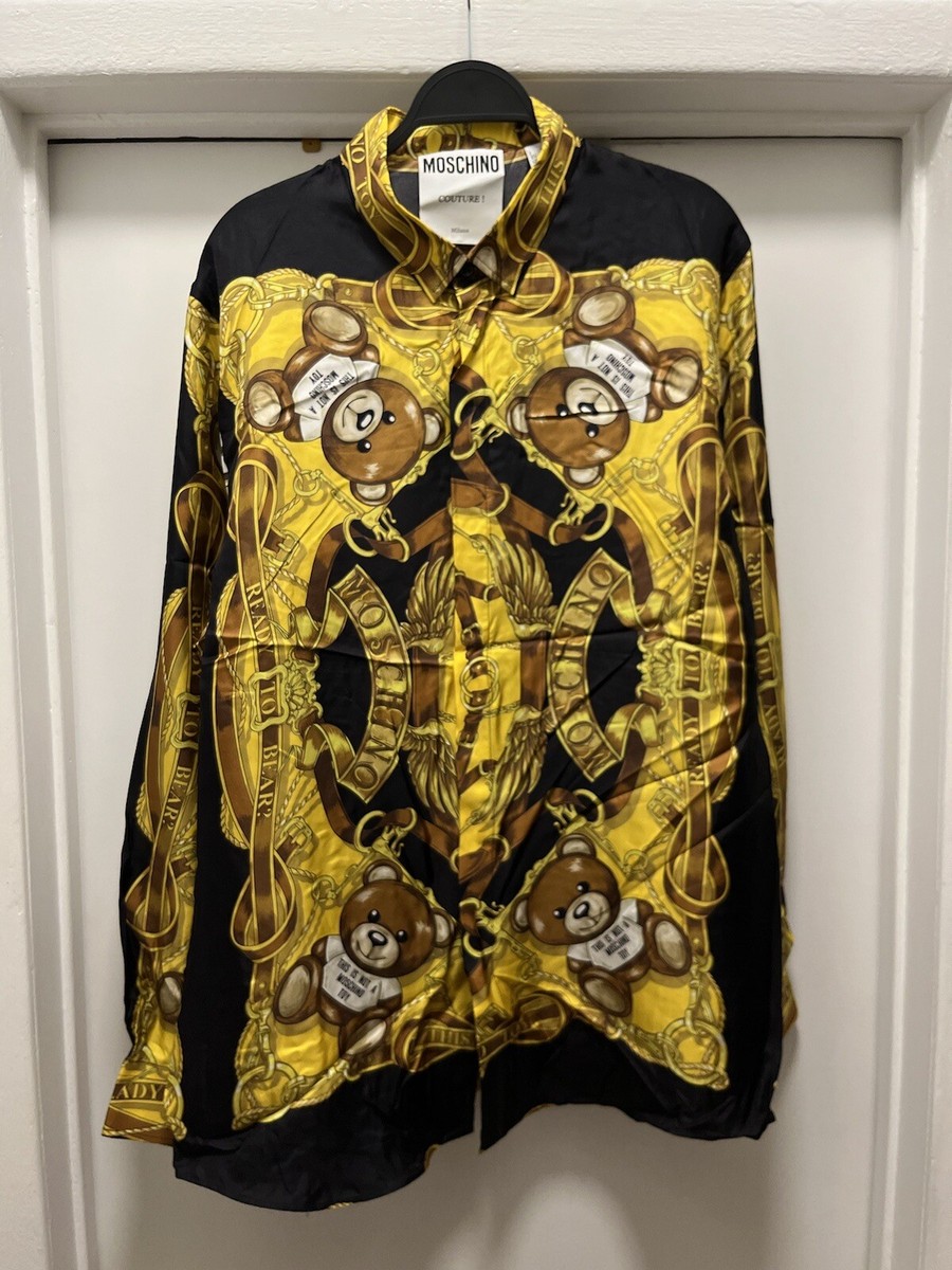 スカート MOSCHINO Printed Silk Shirt s-l1200.jpg