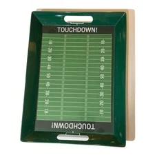 Superbowl Football Party Platter Serving Tray Snacks Appetizer Plate Sturdy