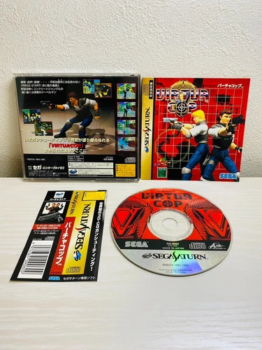 Virtua Cop Sega Saturn SS Japan Game