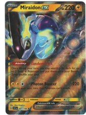 Miraidon EX 81/198 Scarlet & Violet Holo Double Rare Pokémon TCG