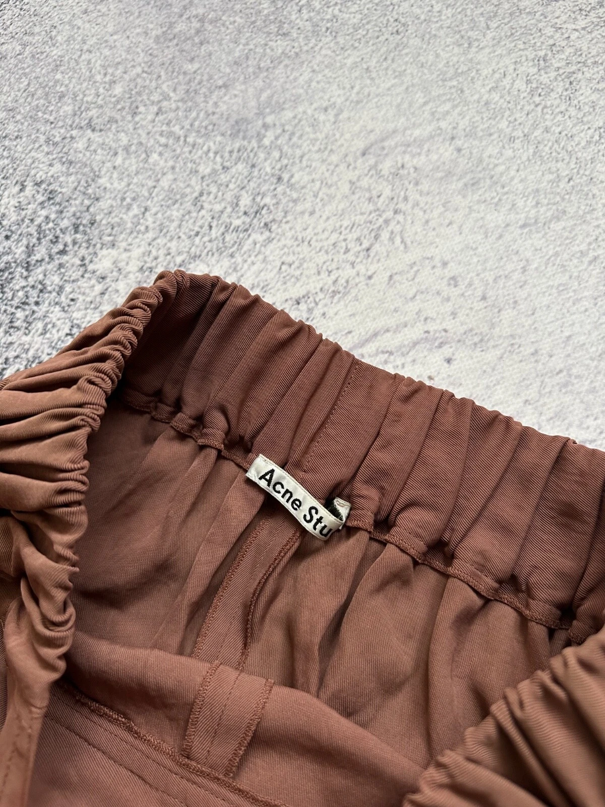 Acne Studios pantaloni donna oversize 3 4 taglia 36