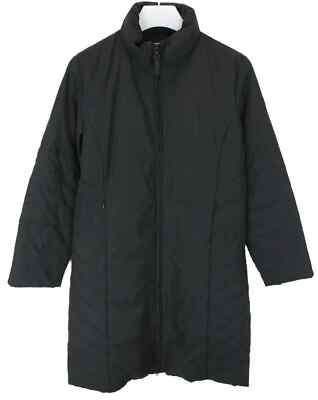 SERGIO TACCHINI Jacket Women's MEDIUM Long Filled Double Side Zip