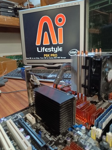 LGA775 ASUS P5K PRO iP35 chipset MoBo with CPU C2D E8200, I/O shield & 4GB RAM - Picture 12 of 21