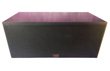 Vintage Legend Audio Speaker Model LEG502 Center Channel Black Wood Made in USA