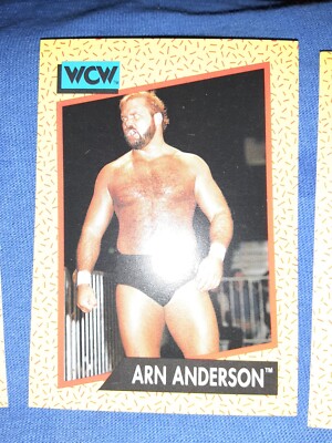 Arn Anderson 1991 Impel WCW Wrestling Trading Card - #50 - The Enforcer ROOKIE