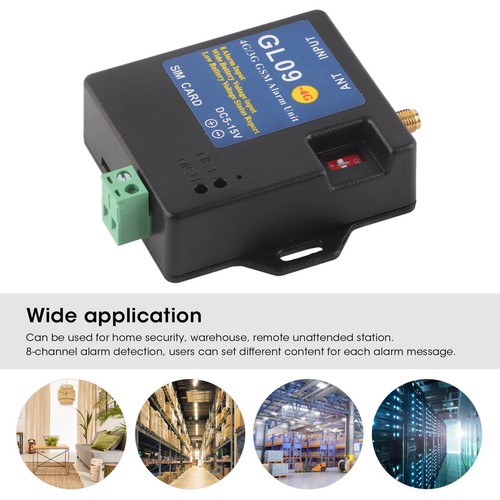 4G 3G 2G GSM Alarm System 8 Channels Home Security SMS Message Call APP DC 5 Fit - Picture 11 of 19